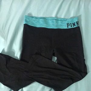 PINK Cropped leggings